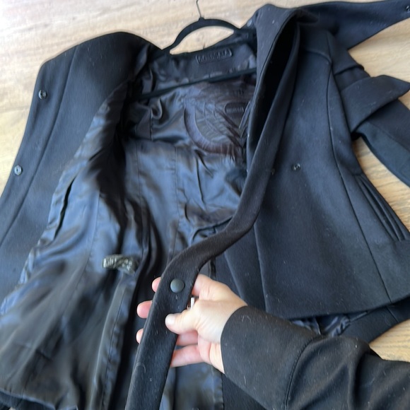 NWT Demobaza black jacket wool & cashmere jacket -xxs - Picture 9 of 11